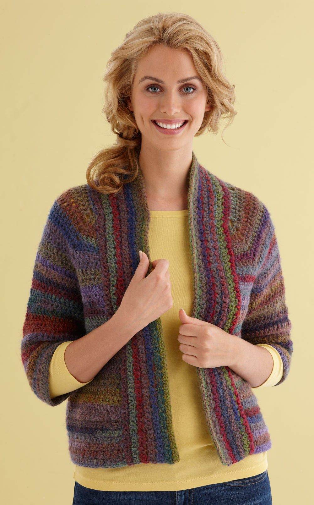 Perfect Crochet Cardigan Pattern – Lion Brand Yarn