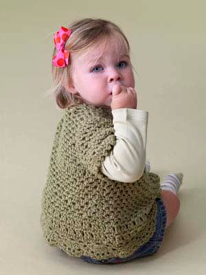 Playtime Comfort Child's Top Pattern (Crochet)