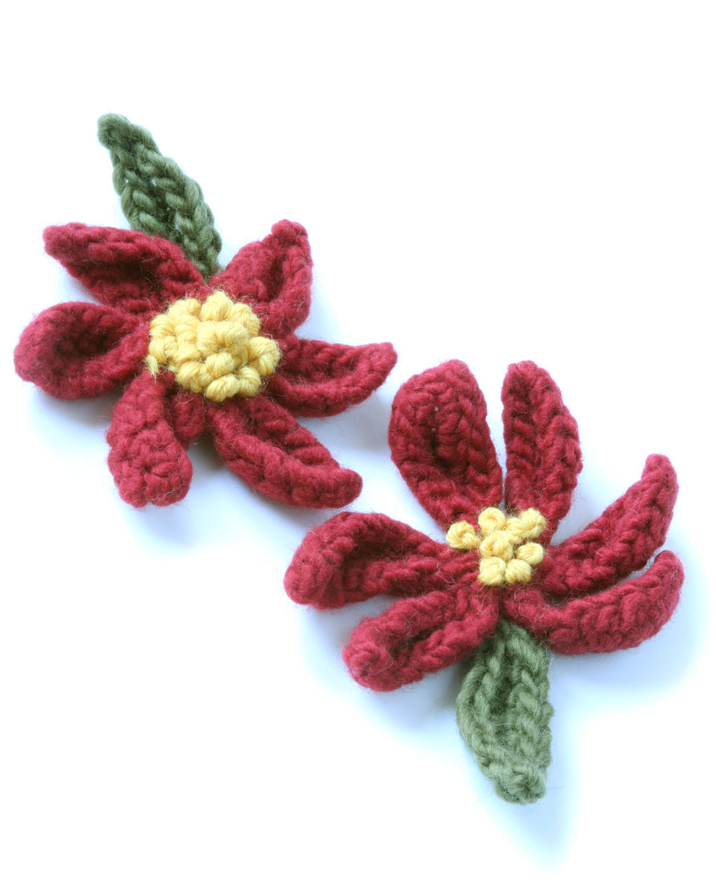 Herrschners Poinsettia - Buy All 3 & Save Crochet Kit