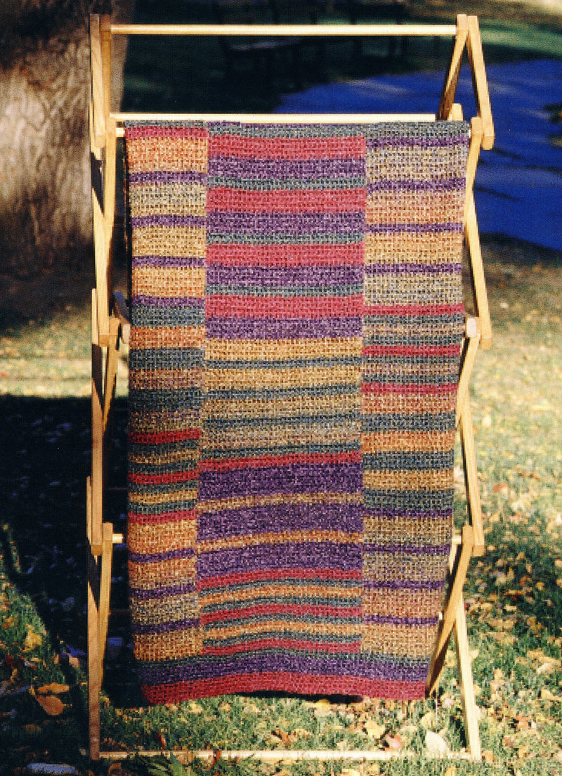 Prairie Stripes Homespun Throw (Crochet)