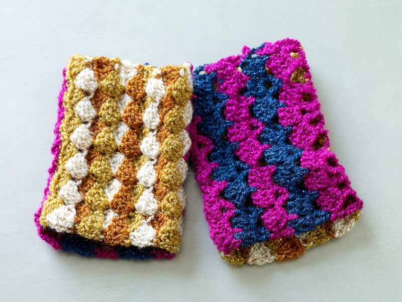 Puff Stitch Cuffs Pattern (Crochet)