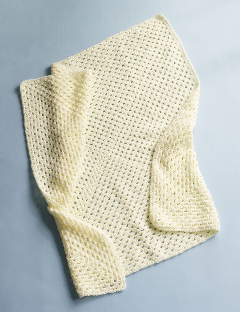 Purely Square Baby Throw Pattern (Crochet)