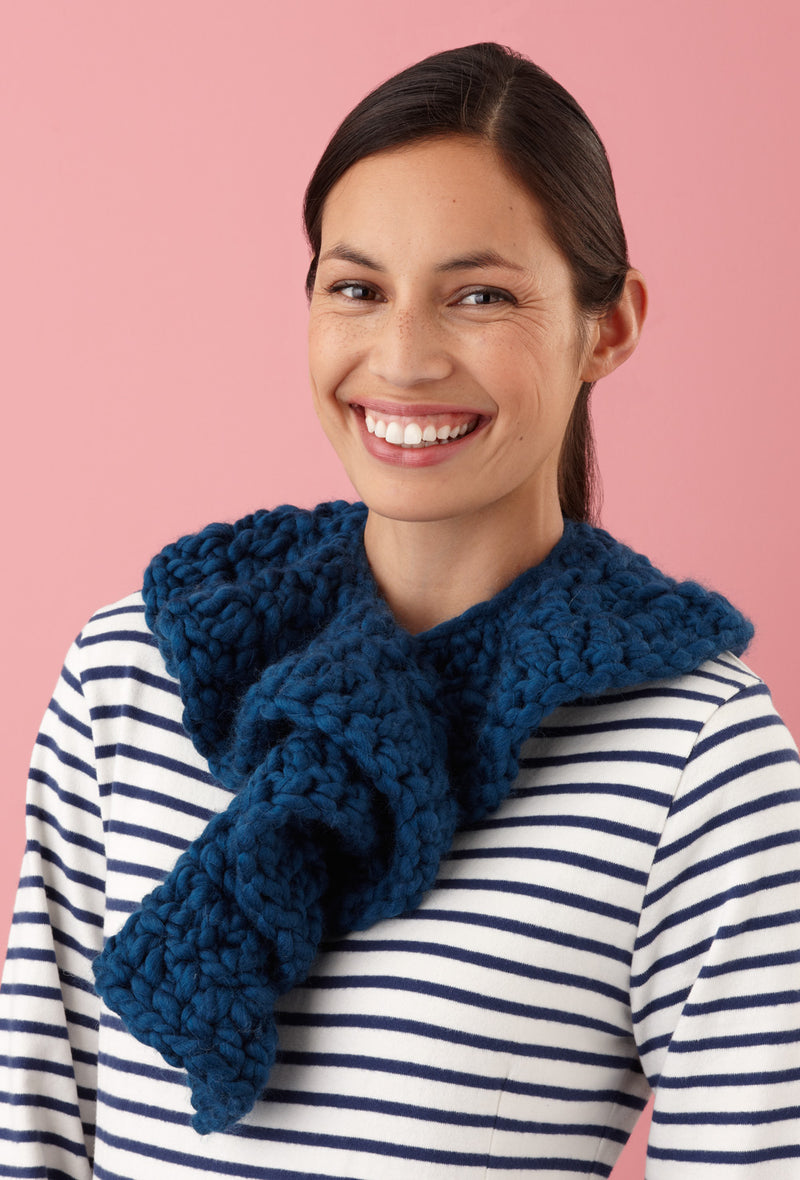 Quick Ruffle Collar Pattern (Crochet)