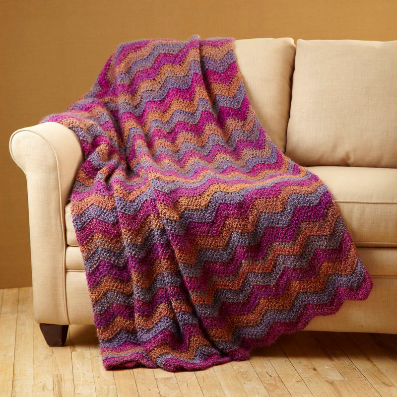 Ripple Effect Throw Pattern (Crochet)