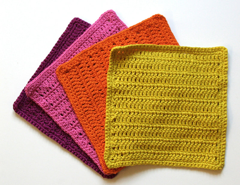 Rise And Shine Washcloth (Crochet)