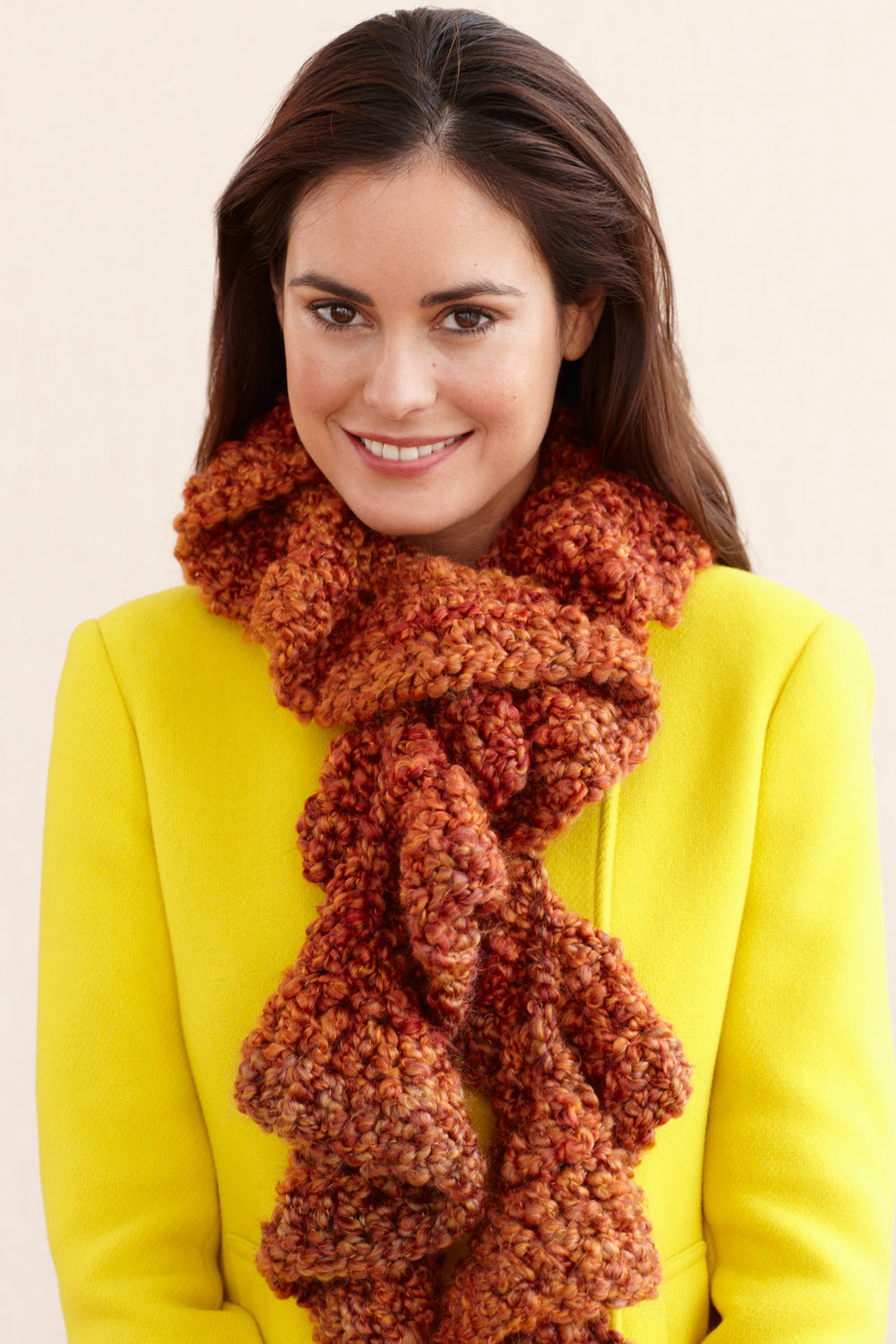 Ruffle Scarf (Crochet) - Version 4 – Lion Brand Yarn
