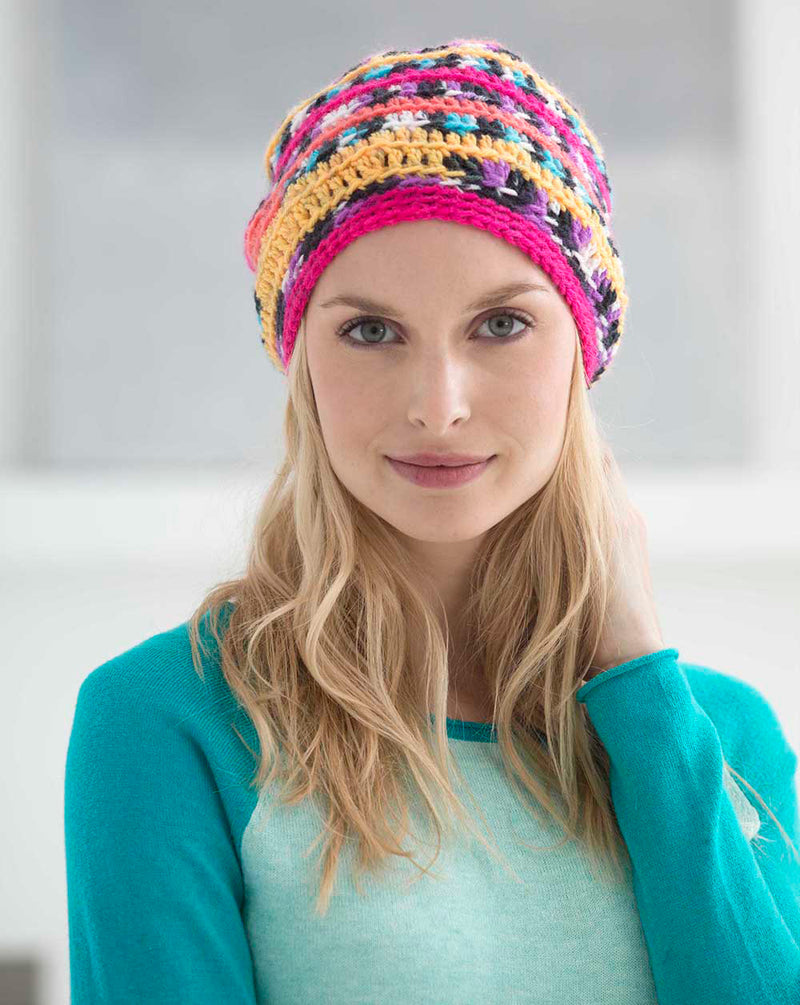 Sassy Slouch Hat Pattern (Crochet)
