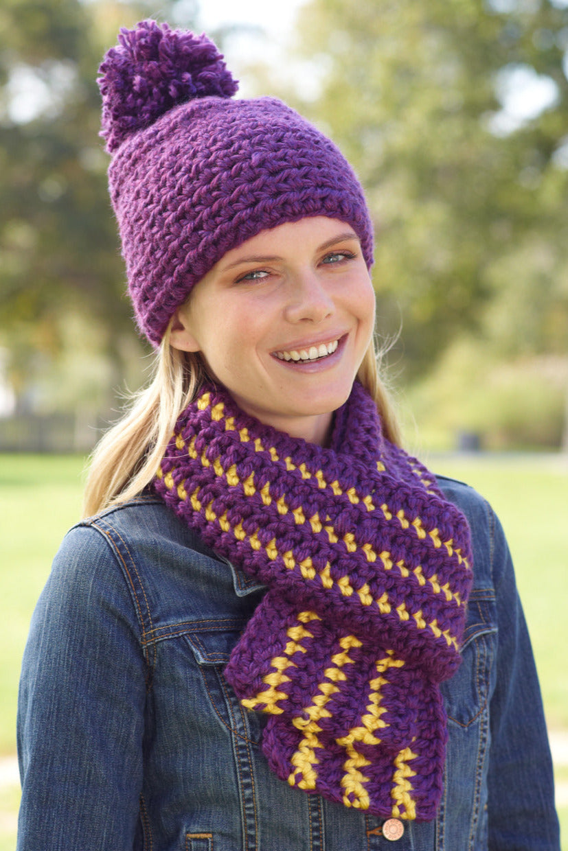 Crochet-Pattern-School-Colors-  display picture 1