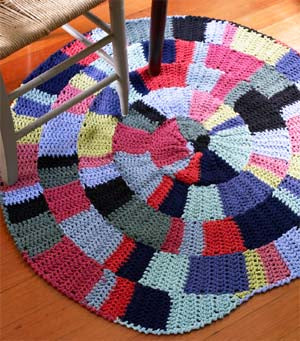 Shaker-Inspired Rug (Crochet)