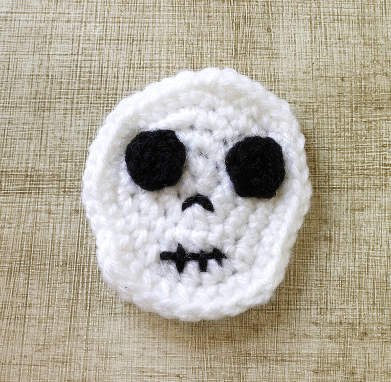 Skull Magnet (Crochet)