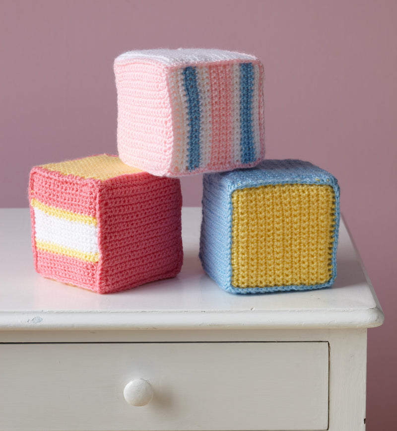 Soft And Sweet Baby Blocks Pattern (Crochet)
