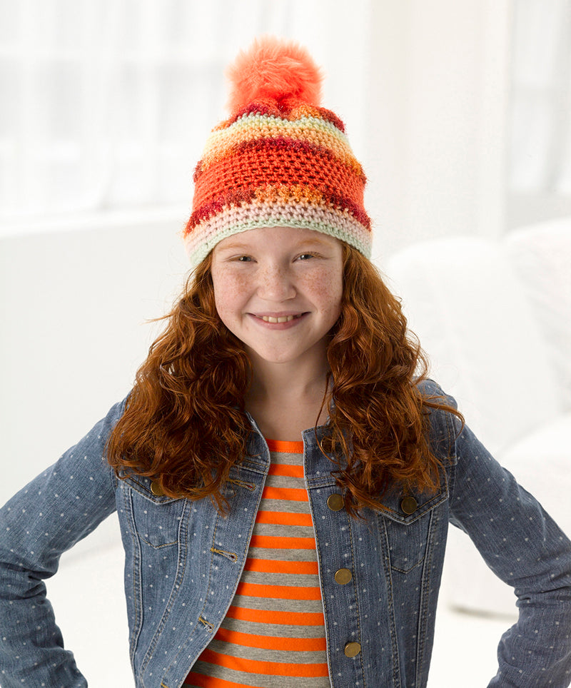 Sparkle Crochet Hat Pattern - Version 1