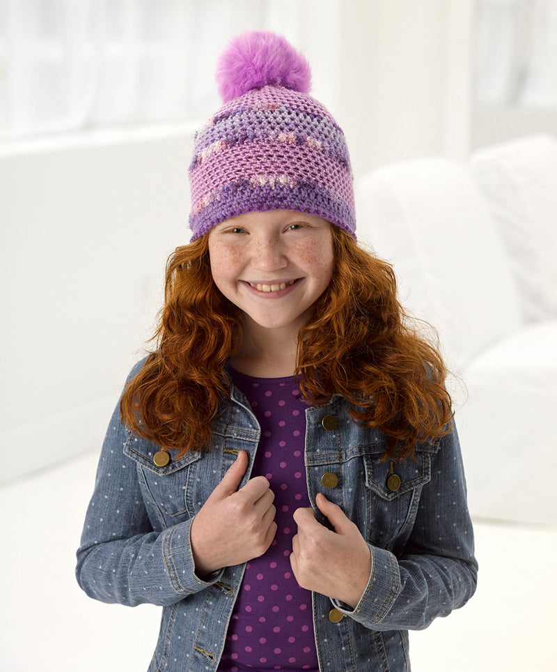 Sparkle Crochet Hat Pattern - Version 2