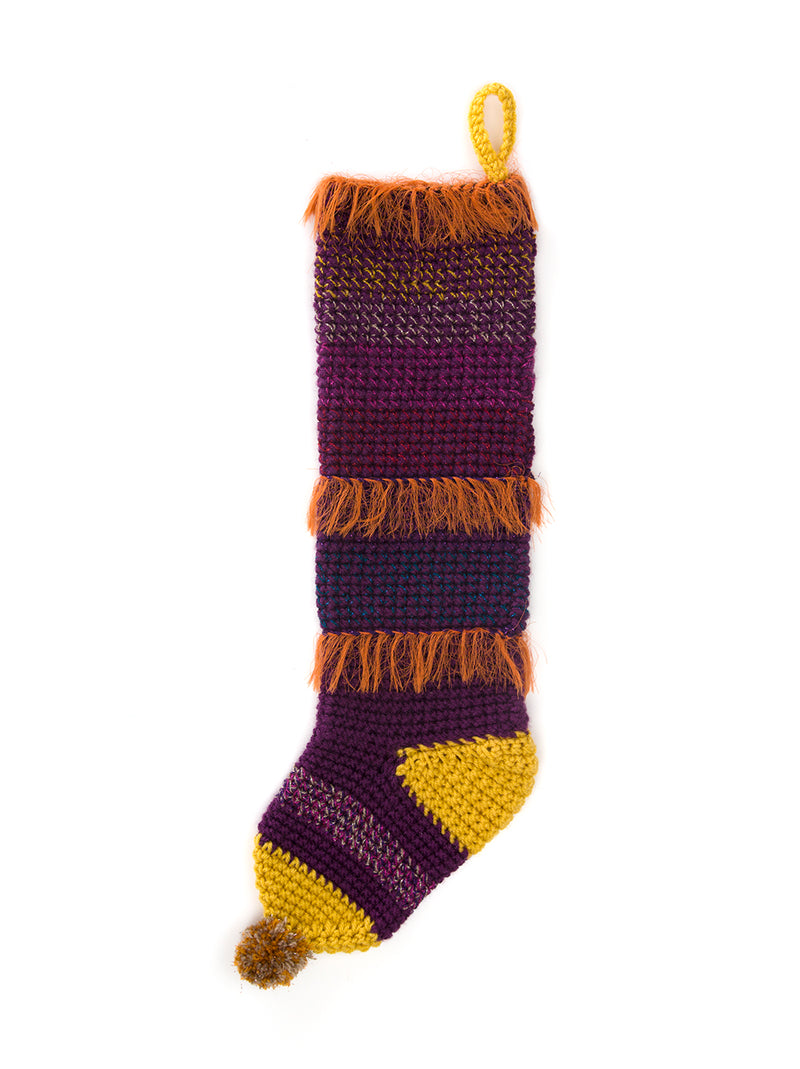 Sparkly Stocking (Crochet)