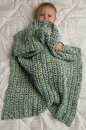 Speed Hook Baby Blanket Pattern (Crochet) - Version 1