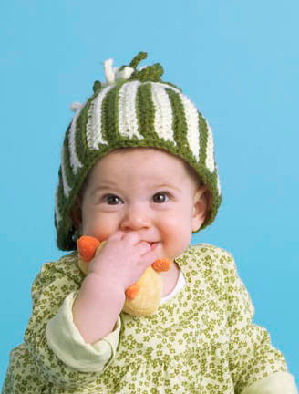 Squiggles and Grins Baby Hat Pattern (Crochet)