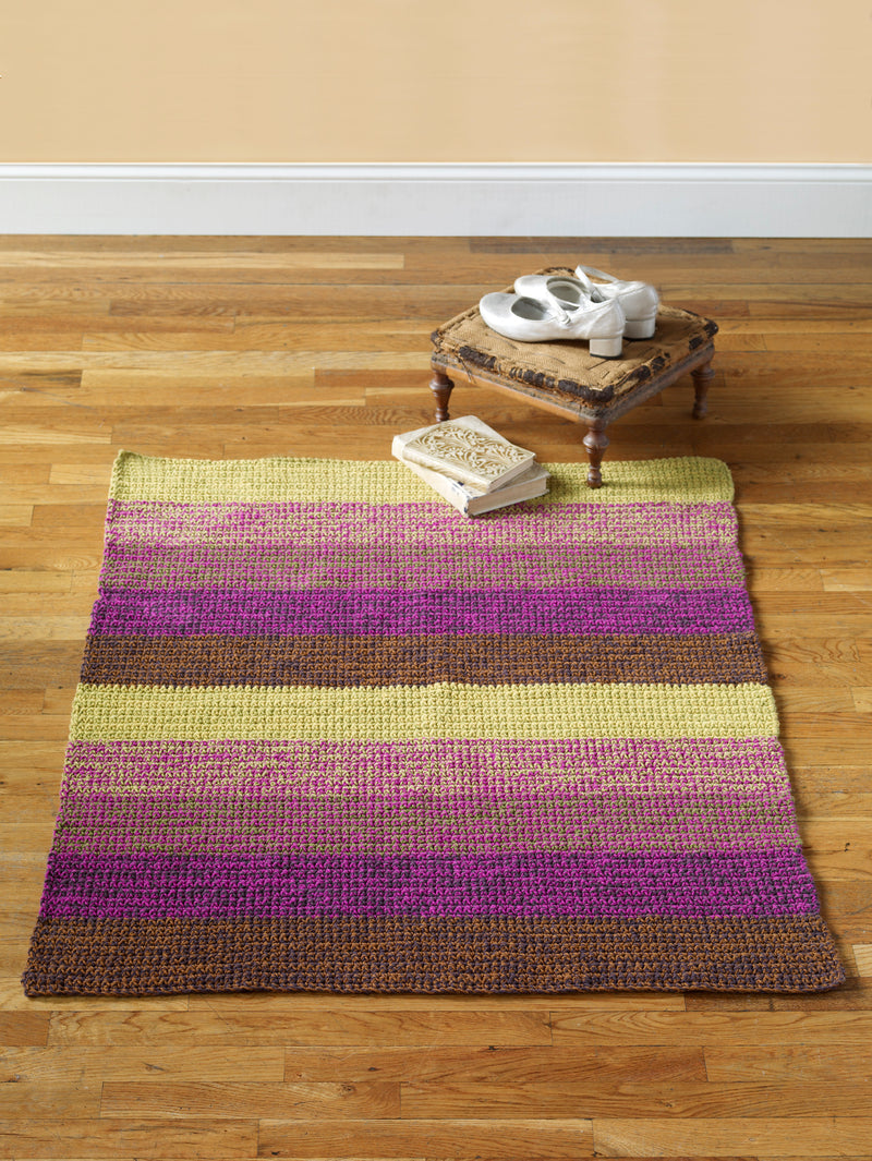 Step Lively Rug Pattern (Crochet)