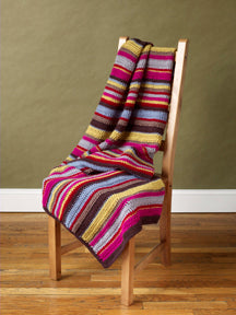 Stripes Blanket Pattern (Crochet) - Version 2