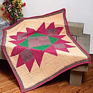 Sunburst Afghan (Crochet)
