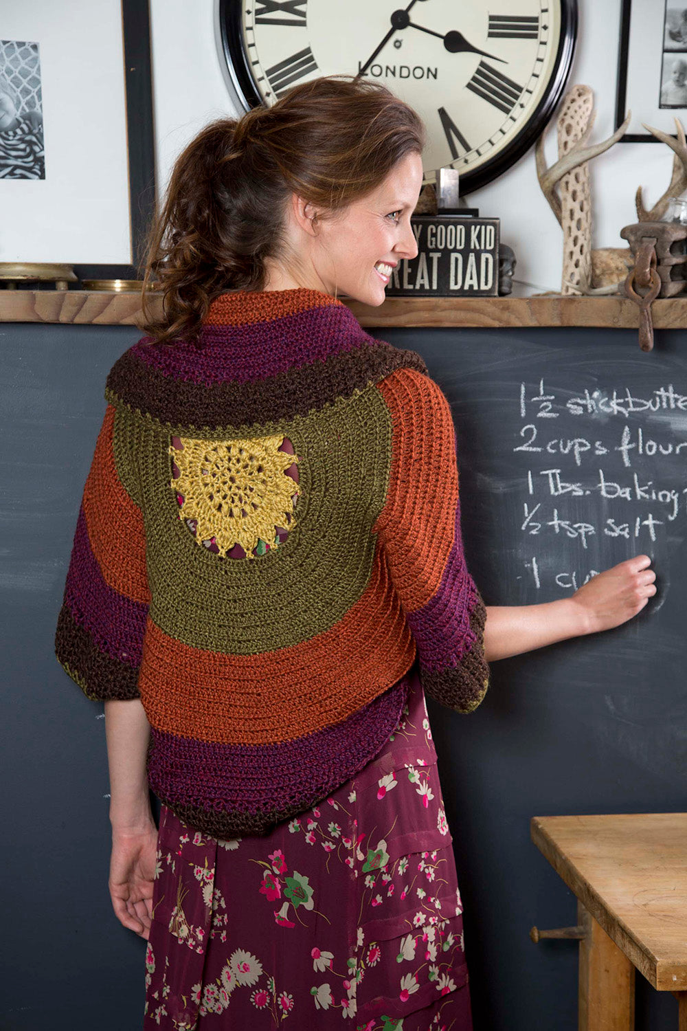 Sunset Shrug Pattern (Crochet) – Lion Brand Yarn