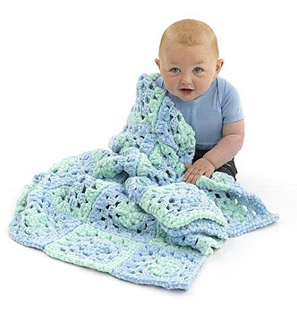 Super Soft Granny Baby Blanket Pattern (Crochet)