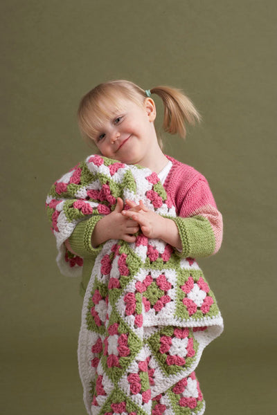 Sweet Pea Afghan Pattern (Crochet) – Lion Brand Yarn