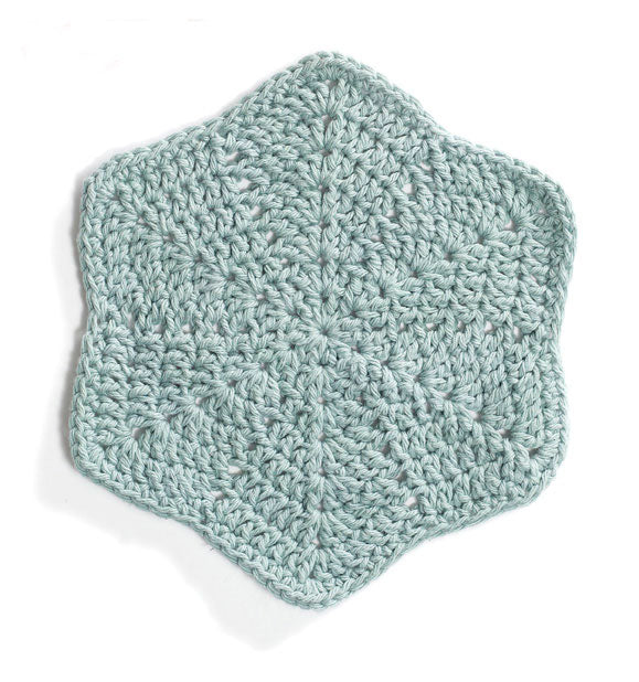 Sylvan Star Washcloth (Crochet)