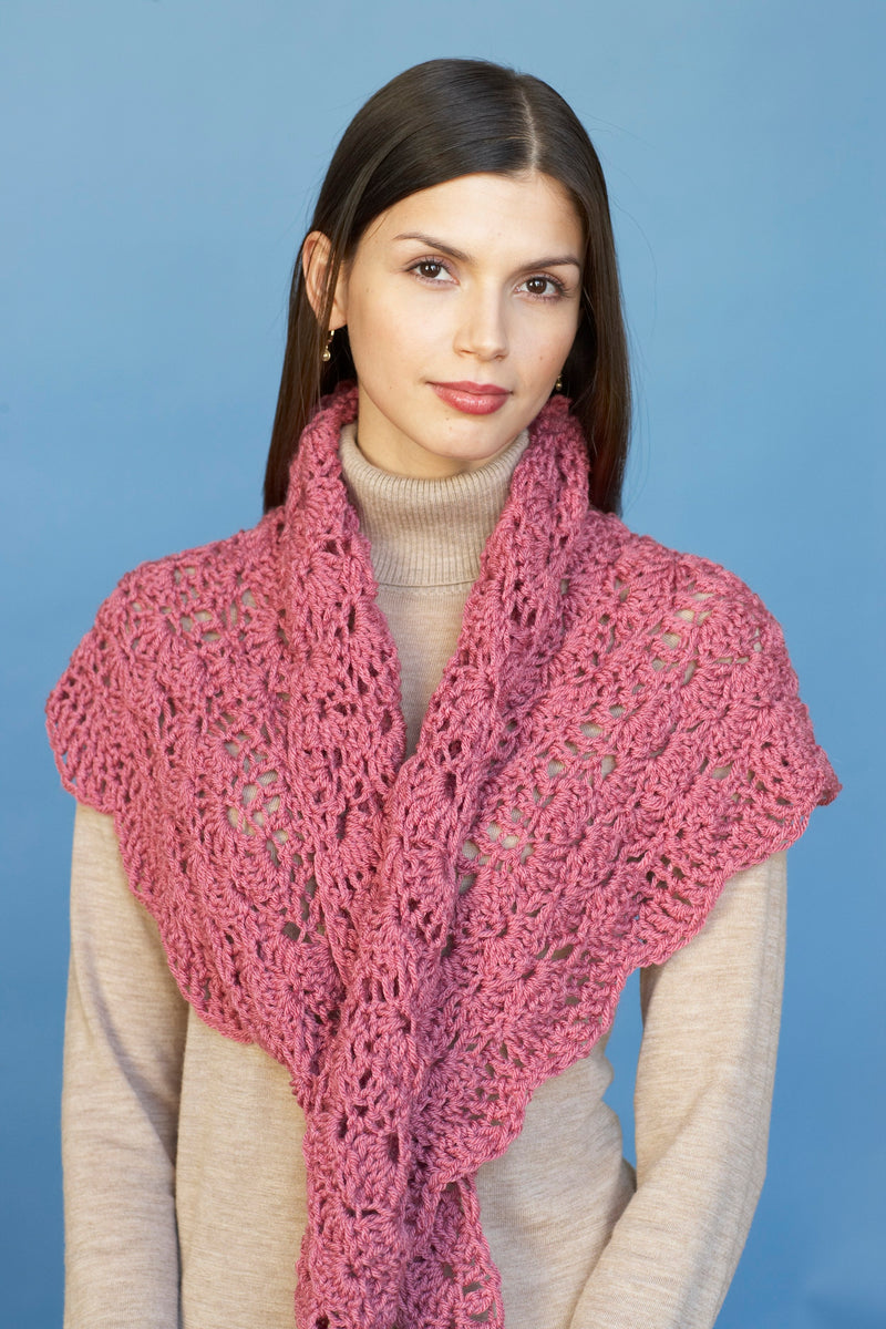 Tea Wrap (Crochet) – Lion Brand Yarn1