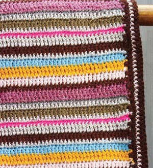 The Afghan Striped Pattern (Crochet)