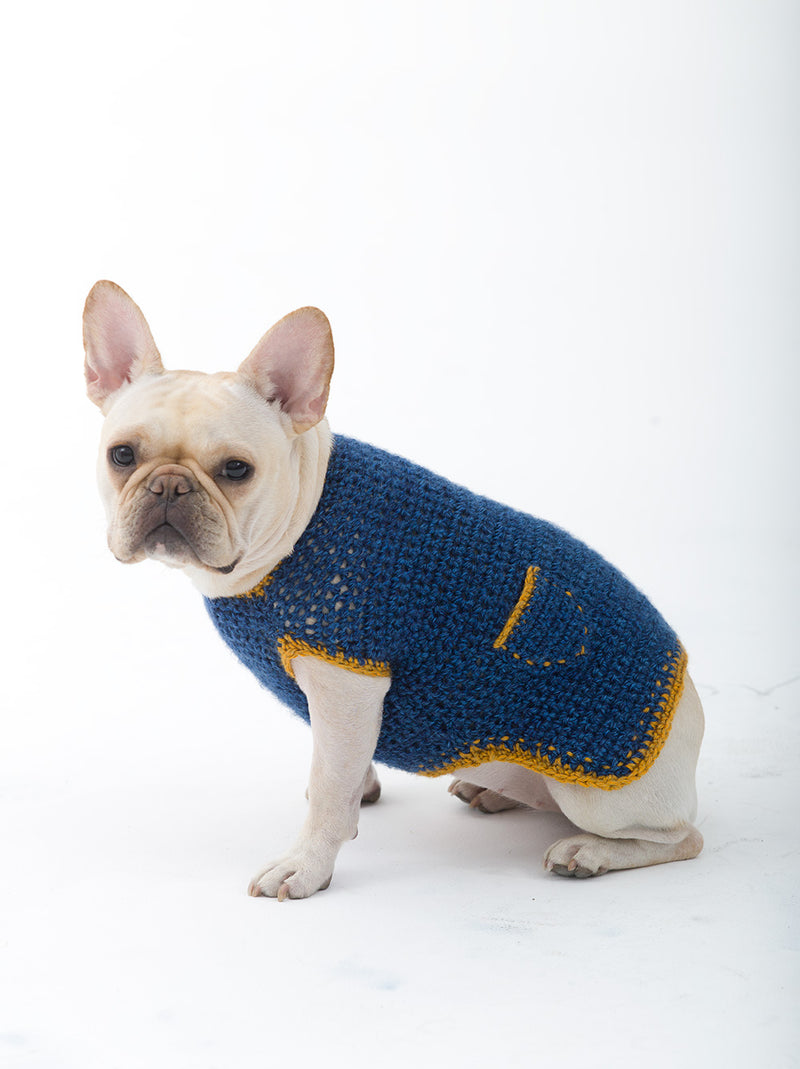 The Casual Friday Dog Sweater Pattern (Crochet)