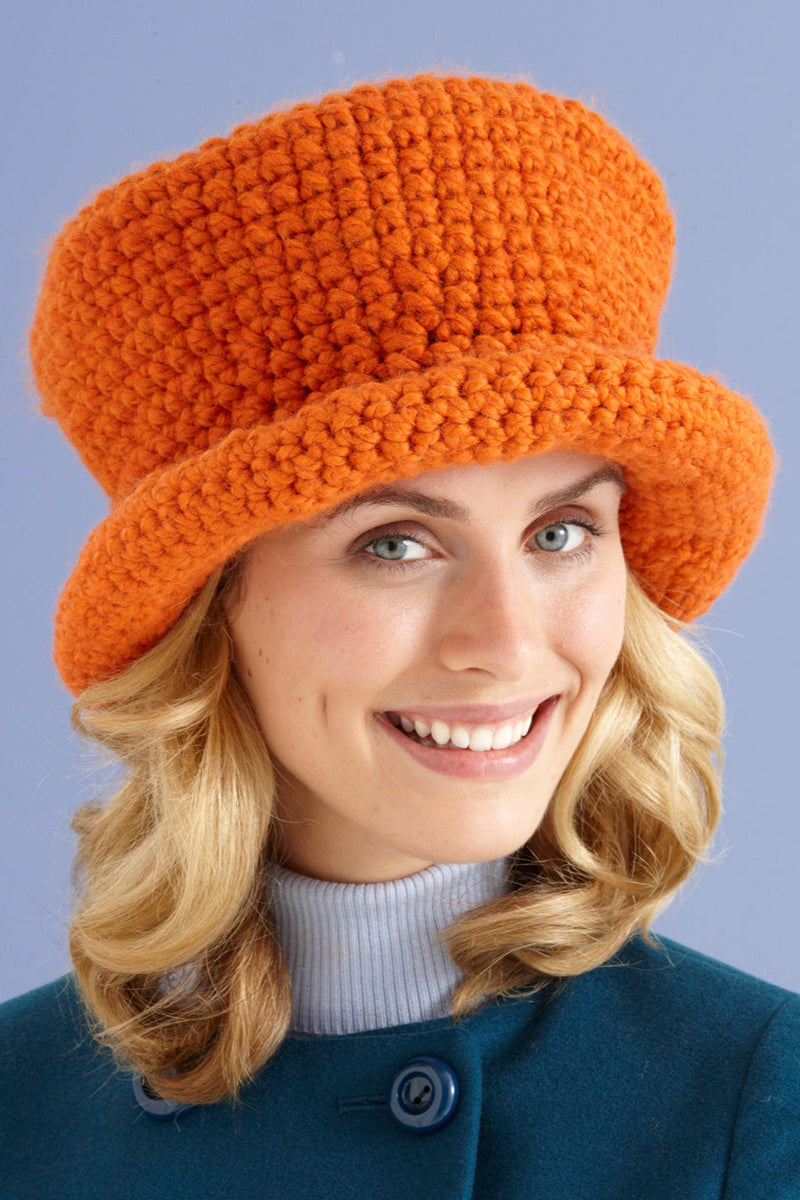 Tip Top Topper (Crochet) – Lion Brand Yarn