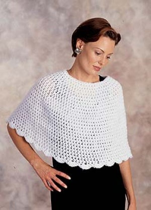 Town & Country Poncho (Crochet)