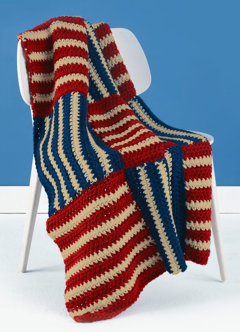 USA Afghan Pattern (Crochet) - Version 2