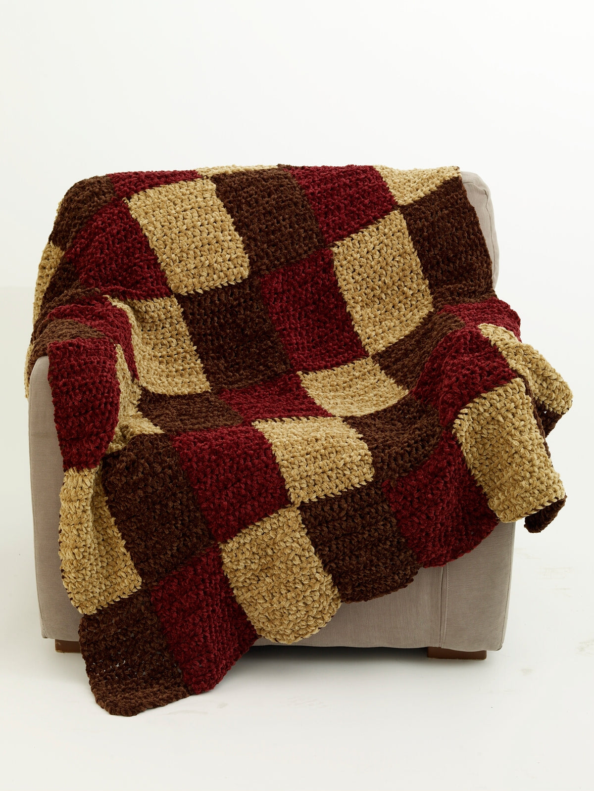 Warm Up America Blanket Pattern (Crochet) Lion Brand Yarn