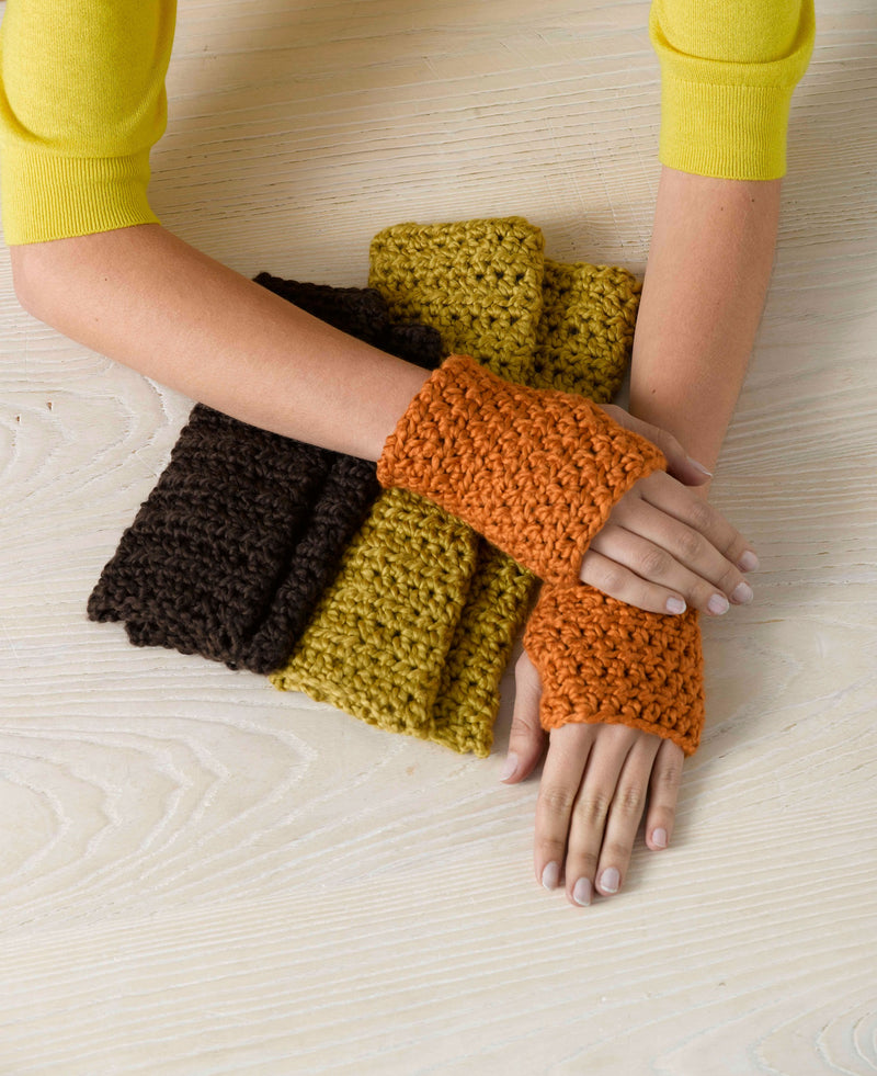 Warming Trend Wristers (Crochet)