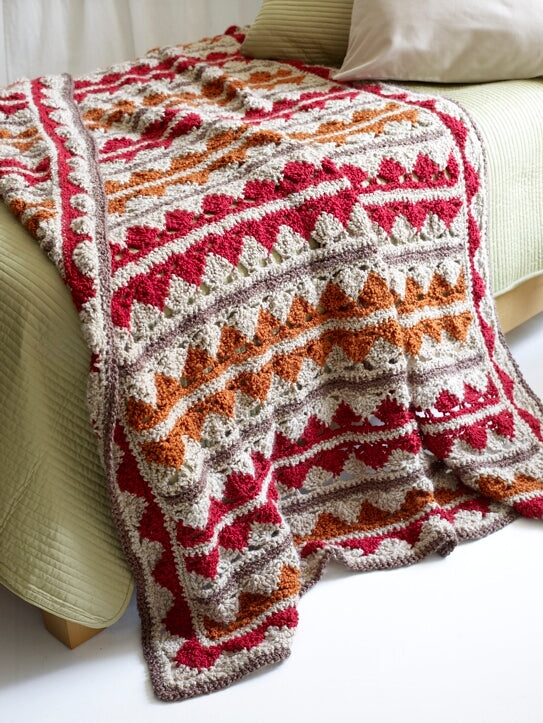 Zig Zag Afghan (Crochet)