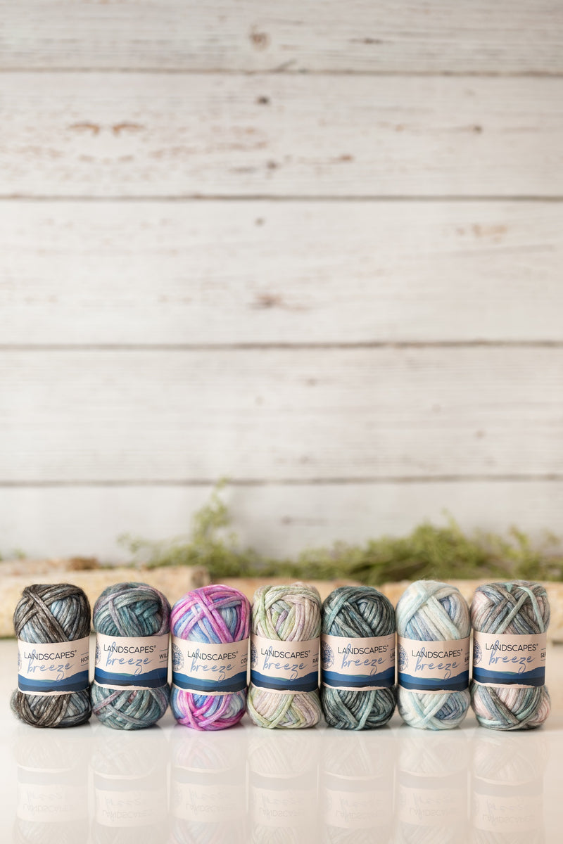 Landscapes® Breeze Yarn Minis (Assorted 7 Pack)
