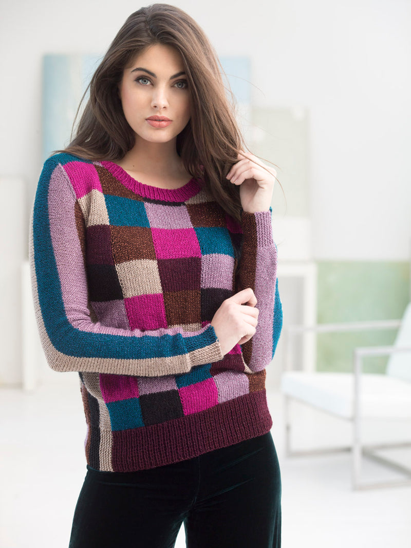 Color Grid Pullover (Knit) - Version 2