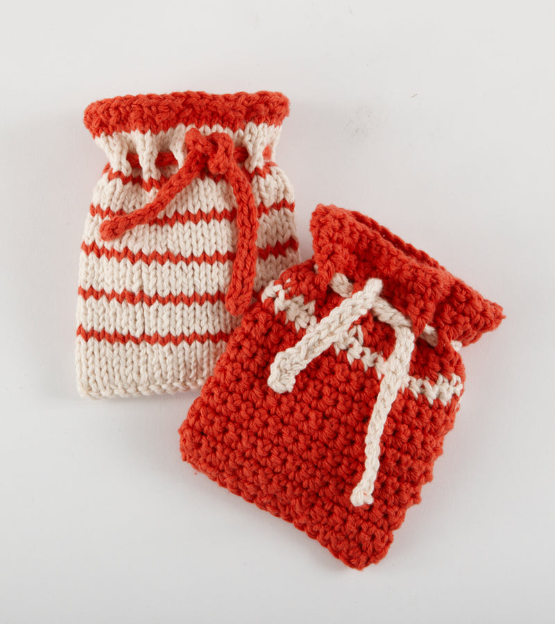 Knit And Crochet Soap Bags