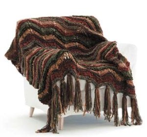 Autumn Throw (Knit) – Lion Brand Yarn