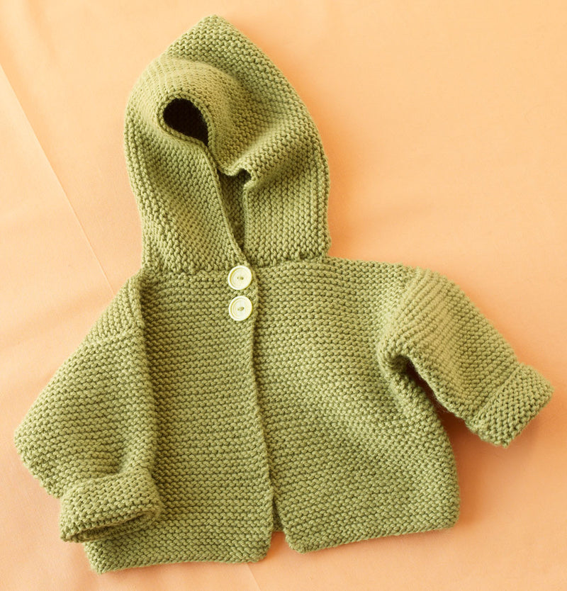 Baby Hoodie Pattern (Knit) - Version 2