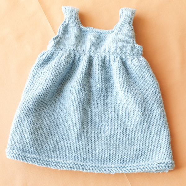 Baby Sweater Dress Pattern (Knit) Lion Brand Yarn Baby Sweater Dress Pattern (Knit) Lion Brand Yarn