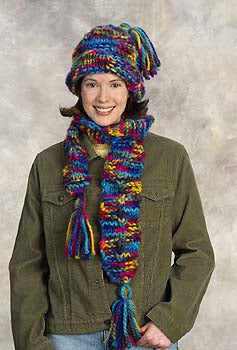 Beginners Hat and Scarf Pattern (Knit)