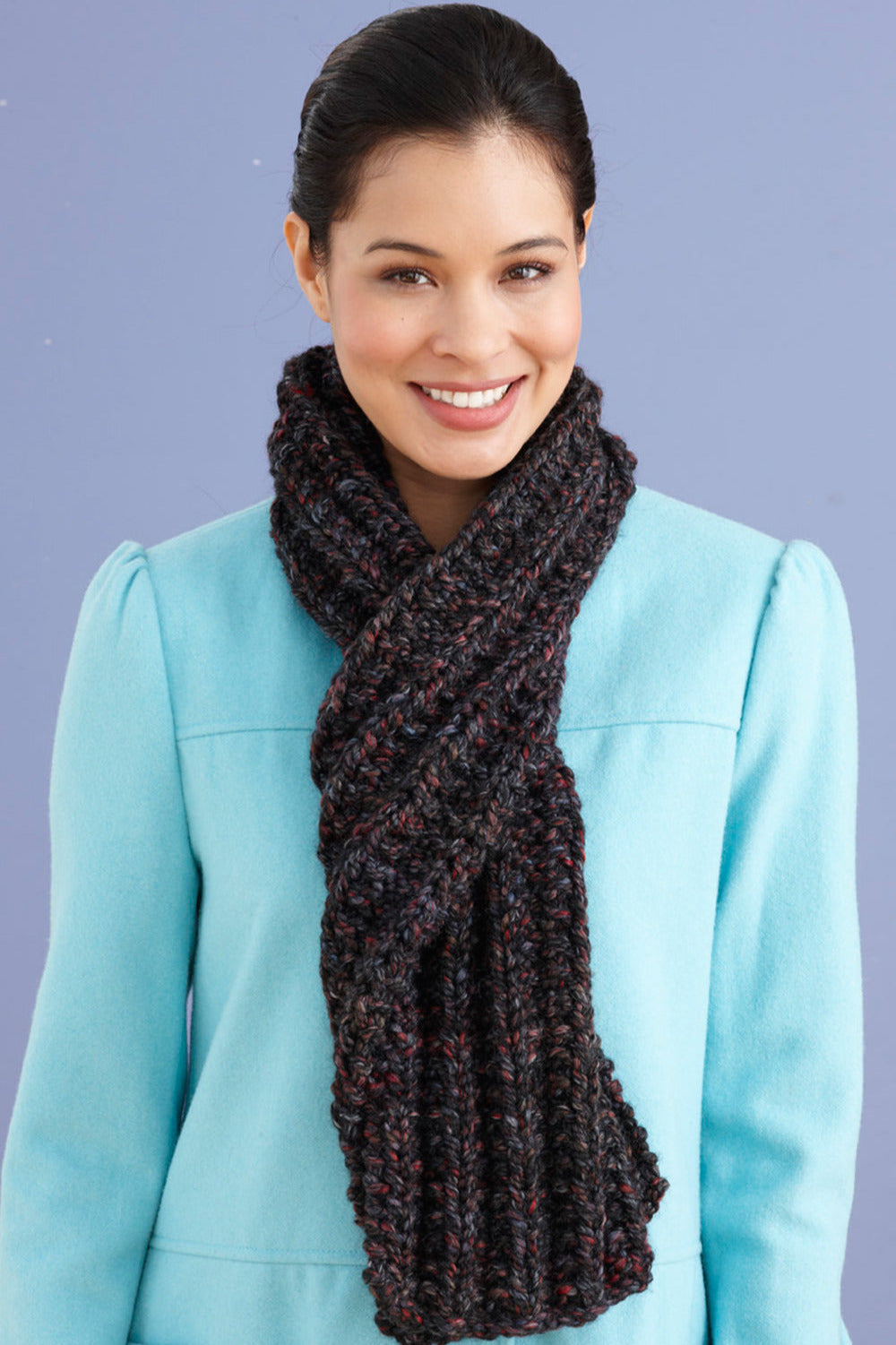 Brisbane Scarf Pattern (Knit) - Version 10 – Lion Brand Yarn