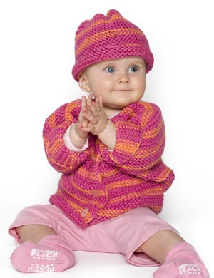 Bubblegum Baby Set (Knit) - Version 1
