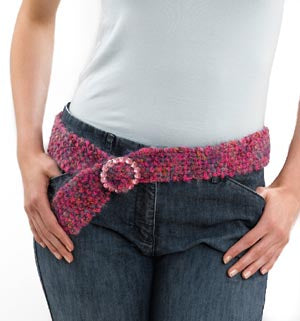 Buckled Belt Pattern (Knit)