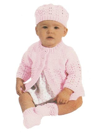 Buttery Soft Baby Set Pattern (Knit)