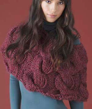 Cable Capelet (Knit)