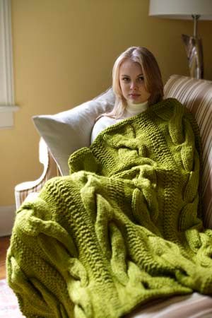 Cable Comfort Throw (Knit) - Version 1