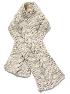 Cable Scarf Pattern (Knit) - Version 1